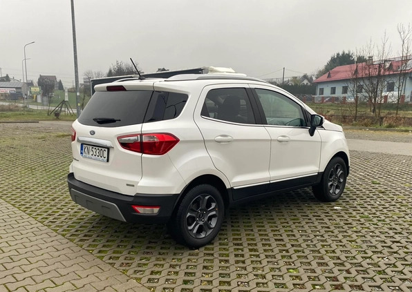 Ford EcoSport cena 64999 przebieg: 40000, rok produkcji 2018 z Kraków małe 29